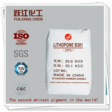 Whit Inorganic Salt Pigment Lithopone